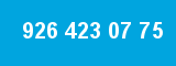 926 423 07 75 926 423 07 75